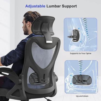 🪑 YONISEE Ergonomic Office Chair — Designed for All-Day Comfort