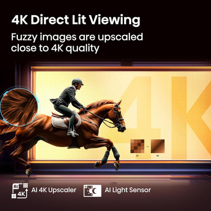 📺 Hisense 43” 4K Ultra HD Smart TV – Precision, Power & Perfection